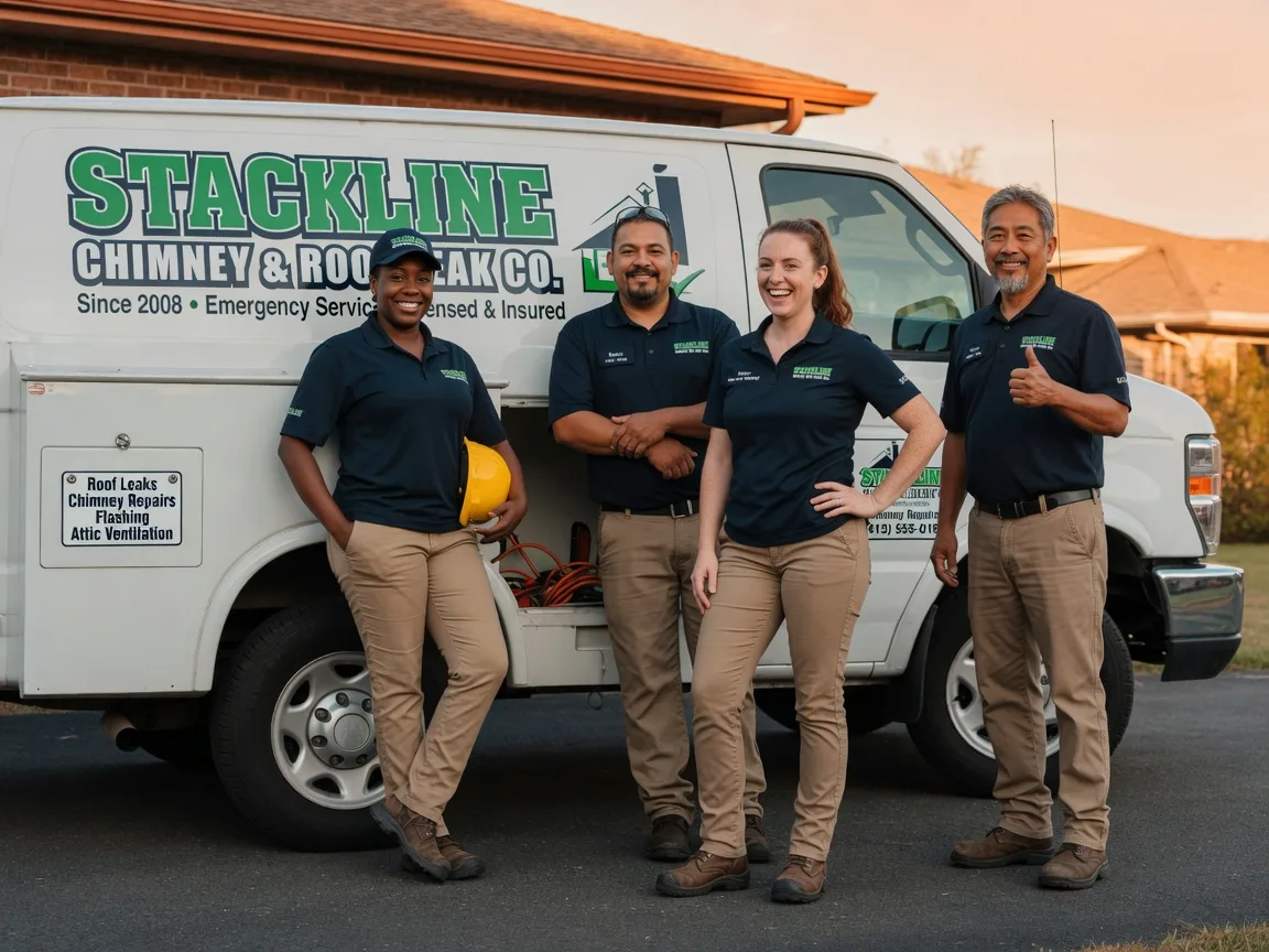 Chimney flashing repair company in North East, PA